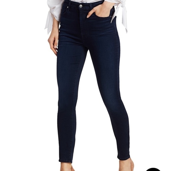 NWT! 7 FOR ALL MANKIND Size 26 ankle skinny jeans - Picture 1 of 12